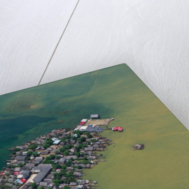 Congested Kuna Village Island by Anonymous