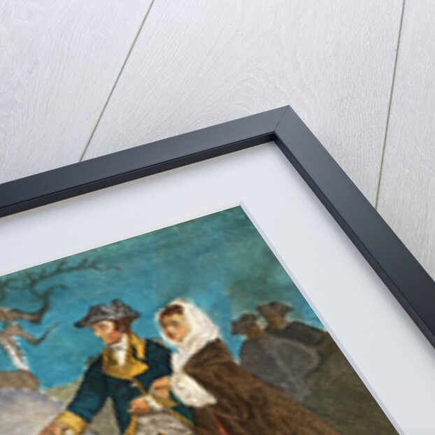 George Washington and Wife Visiting Troops by Anonymous