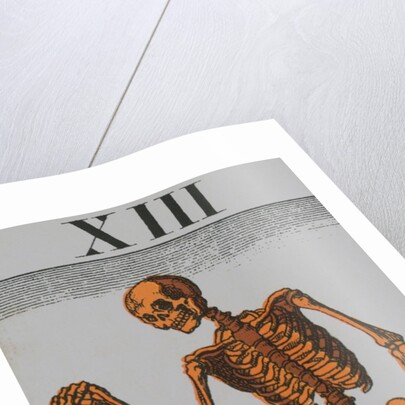 Tarot Card Depicting Death by Anonymous