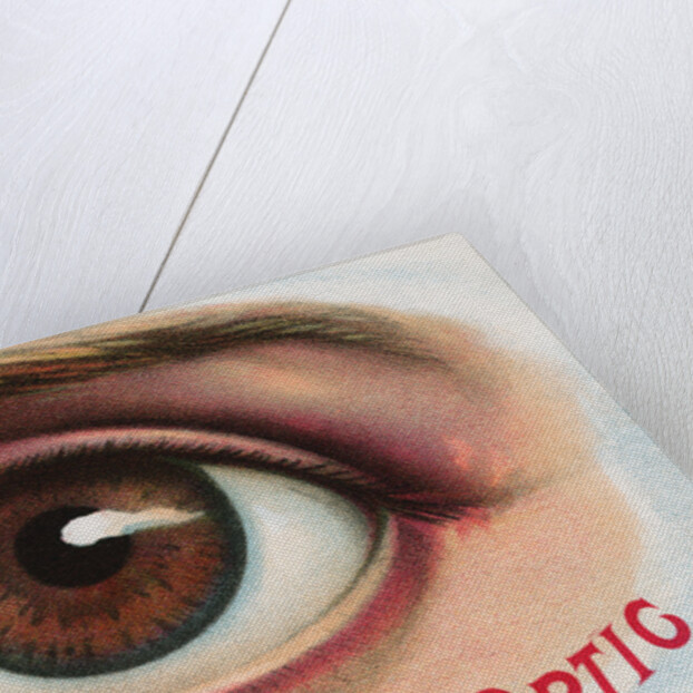 Advertisement for Contact Lenses by Anonymous