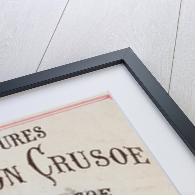 Cover for Adventures of Robinson Crusoe by Anonymous