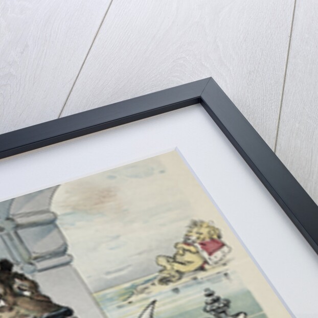 Political Cartoon Showing Conflict Between Russia and England by Anonymous