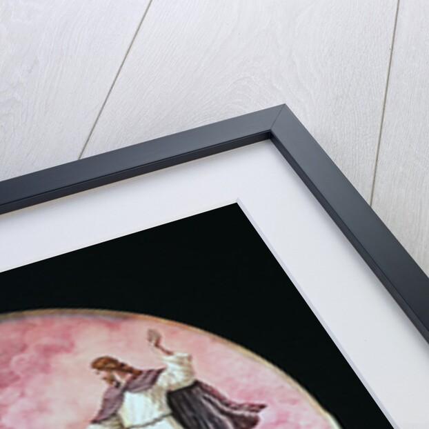 Christ Guiding Drunk Man Leaving Tavern by Anonymous