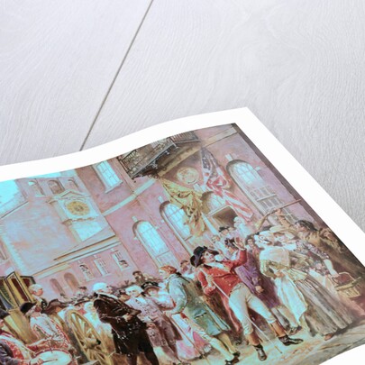 Washington's Inauguration at Philadelphia by Anonymous