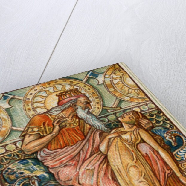 Midas Turning His Daughter into Gold by Anonymous