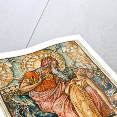 Midas Turning His Daughter into Gold by Anonymous