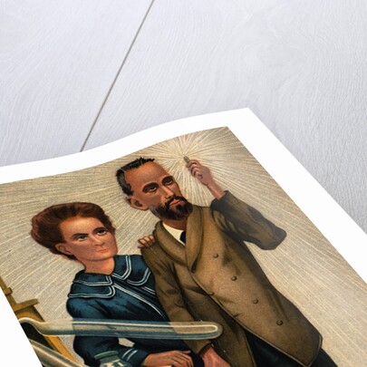 Madame Curie and Husband by Anonymous