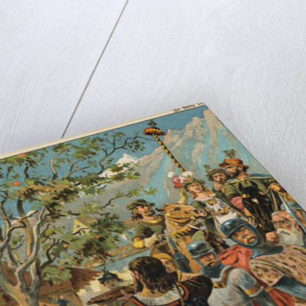 William Tell Aiming a Rifle by Anonymous