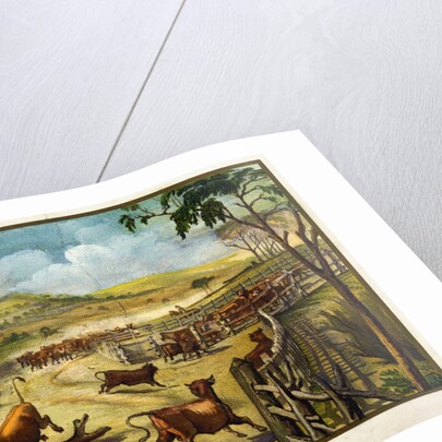 Painting of a Cattle Herder by Anonymous
