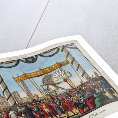 Papal Pageant in Front of St. Peter's by Anonymous