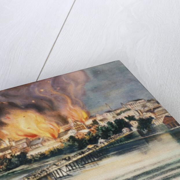The Fall of Richmond by Currier & Ives