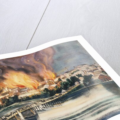 The Fall of Richmond by Currier & Ives
