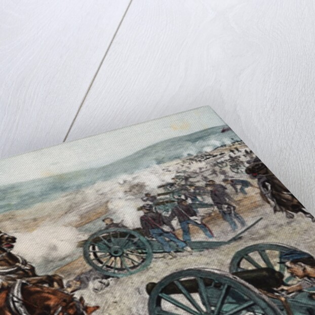 War Scene at Malvern Hill by Anonymous