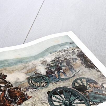 War Scene at Malvern Hill by Anonymous