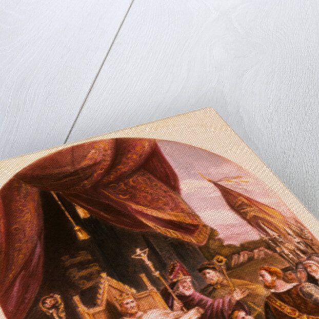 King John Sealing the Magna Carta by Anonymous