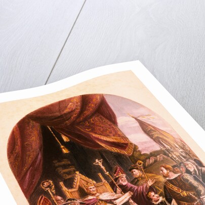 King John Sealing the Magna Carta by Anonymous