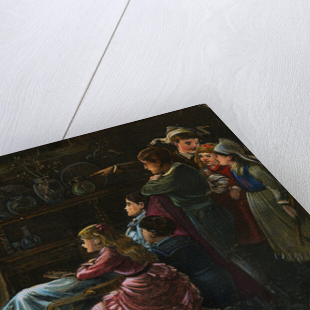 Children Viewing Picture by Anonymous
