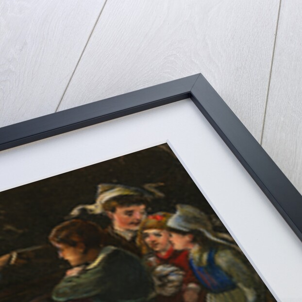 Children Viewing Picture by Anonymous
