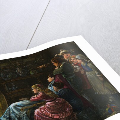 Children Viewing Picture by Anonymous
