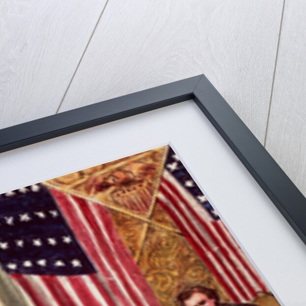 Illustration of Andrew Johnson Impeachment Trial by Anonymous