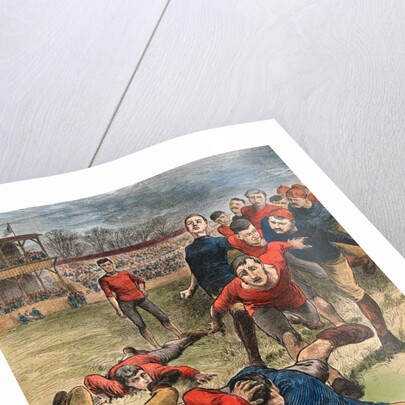 Illustration on Early Scenes of Football by Anonymous