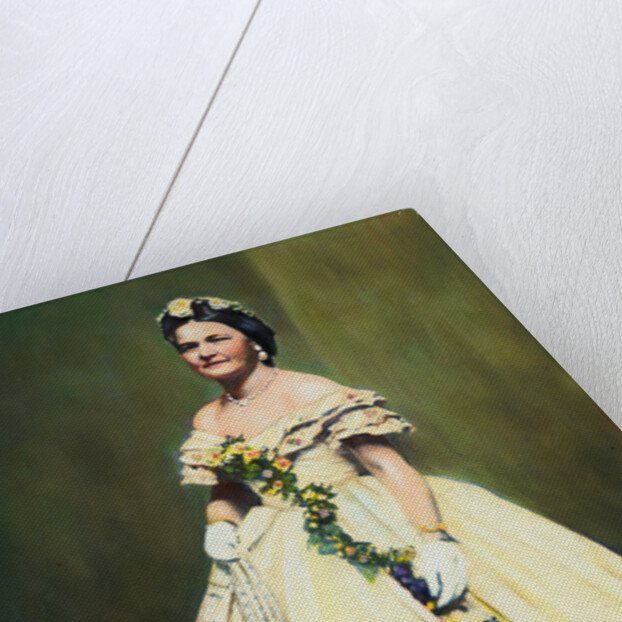 Color Illustration of Mary Todd Lincoln by Anonymous