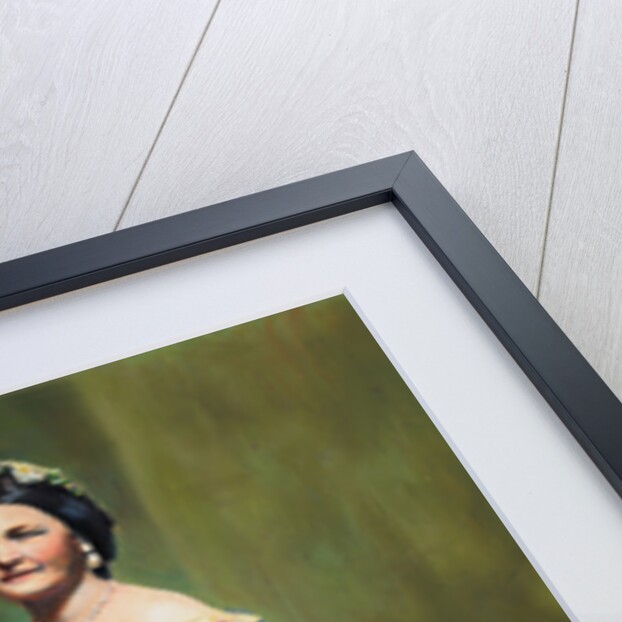 Color Illustration of Mary Todd Lincoln by Anonymous