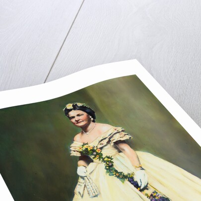 Color Illustration of Mary Todd Lincoln by Anonymous