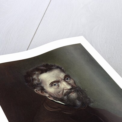 Portrait of Michaelangelo Buonorotti by Anonymous