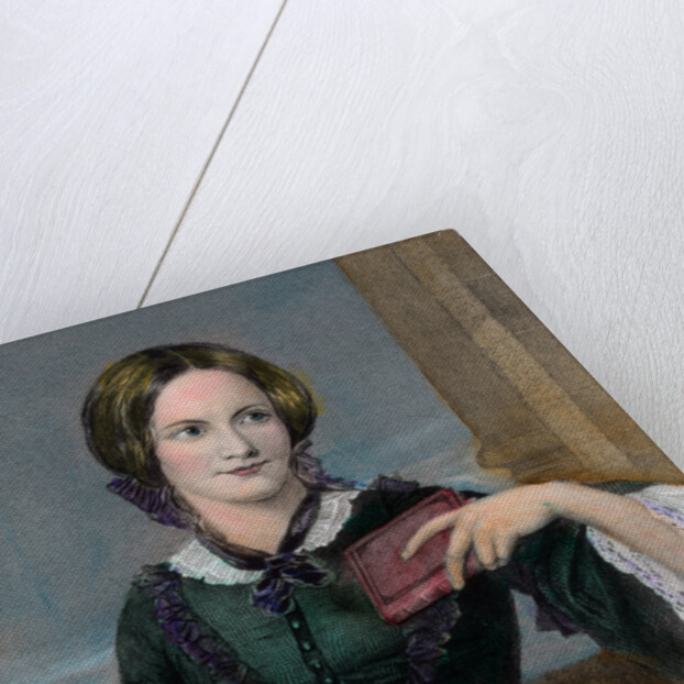 Portrait of Authoress Charlotte Bronte by Anonymous