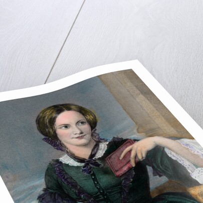 Portrait of Authoress Charlotte Bronte by Anonymous