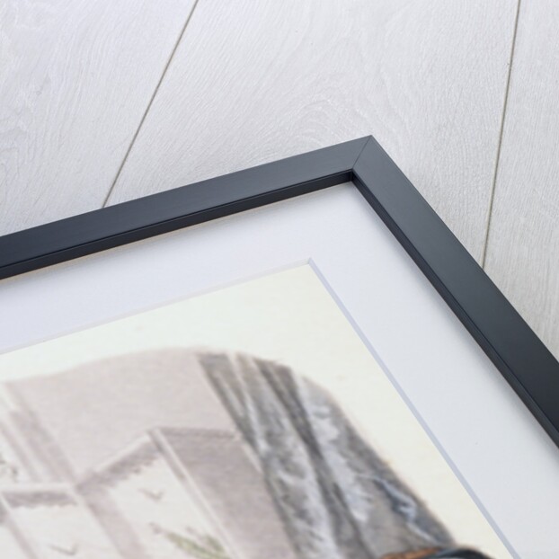 Illustration of Women Wearing French Fashions by Anonymous