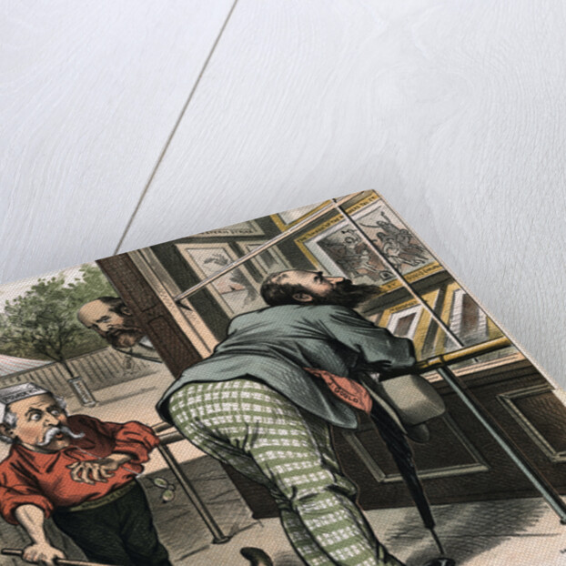 Terence Powderly Catching Jay Gould by Anonymous