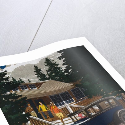 Advertisement for New Ford Sedan by Anonymous