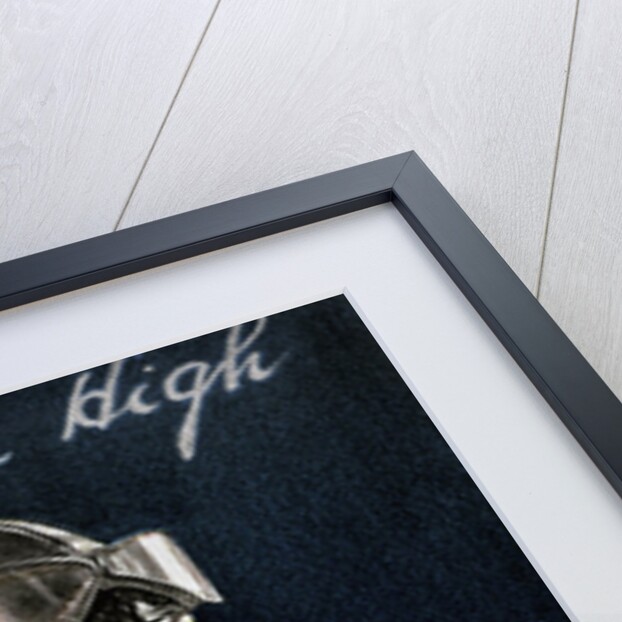 Aviator Smoking Chesterfield Cigarette by Anonymous