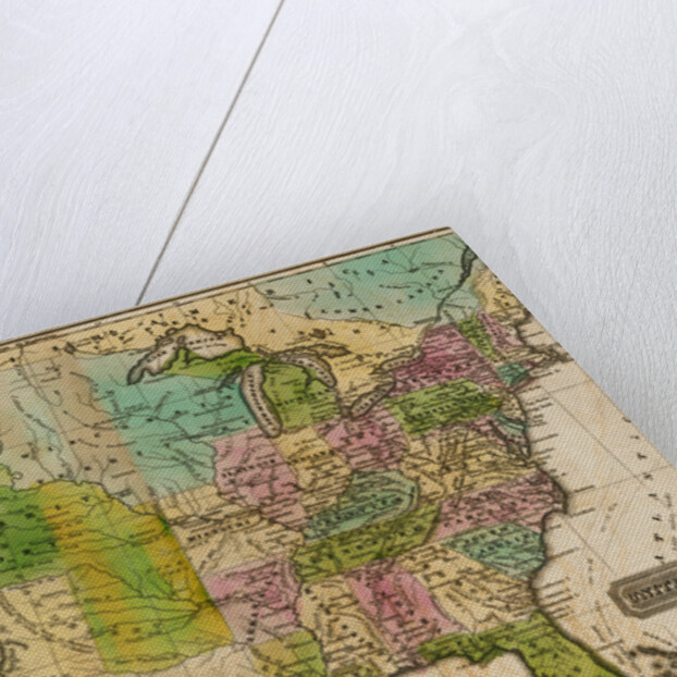 Early Map of the United States by Anonymous