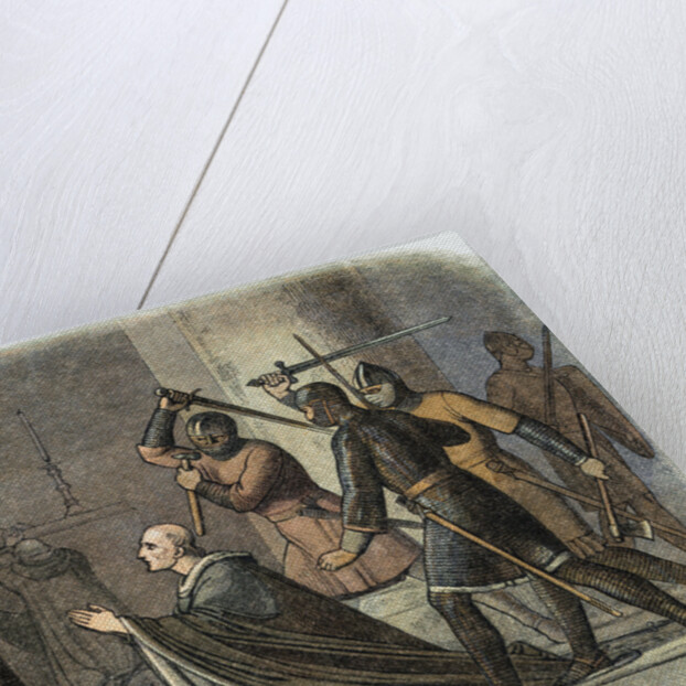Soldiers Attacking Thomas Becket by Anonymous