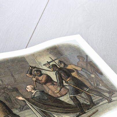 Soldiers Attacking Thomas Becket by Anonymous