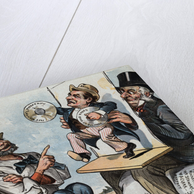 1896 Political Cartoon by Anonymous