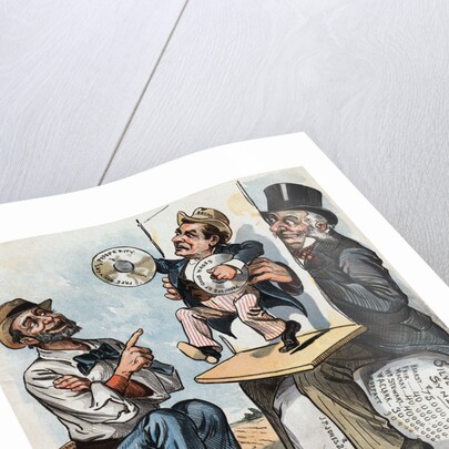 1896 Political Cartoon by Anonymous