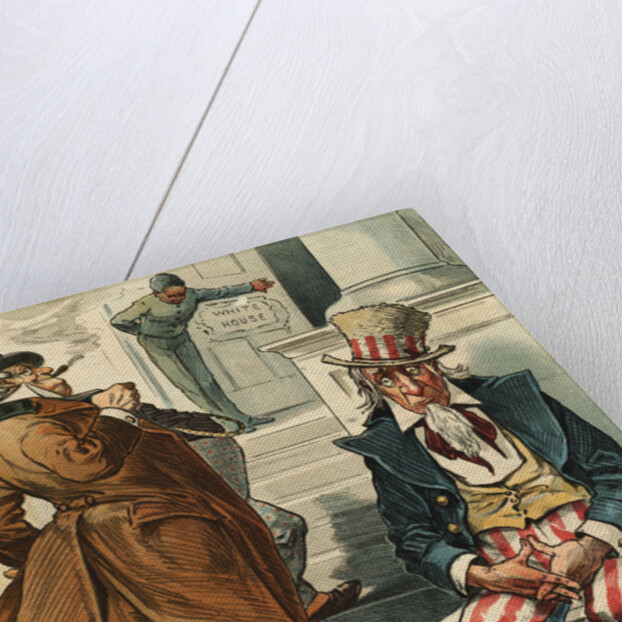 When McKinley is President Political Cartoon by J.S. Pughe