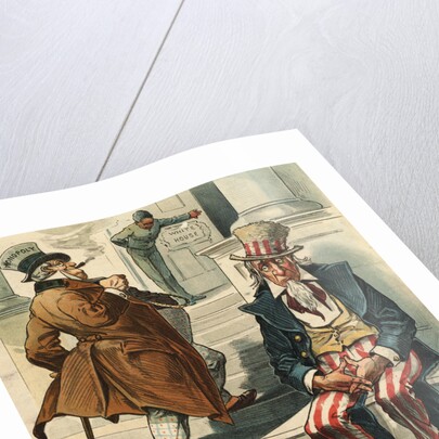 When McKinley is President Political Cartoon by J.S. Pughe