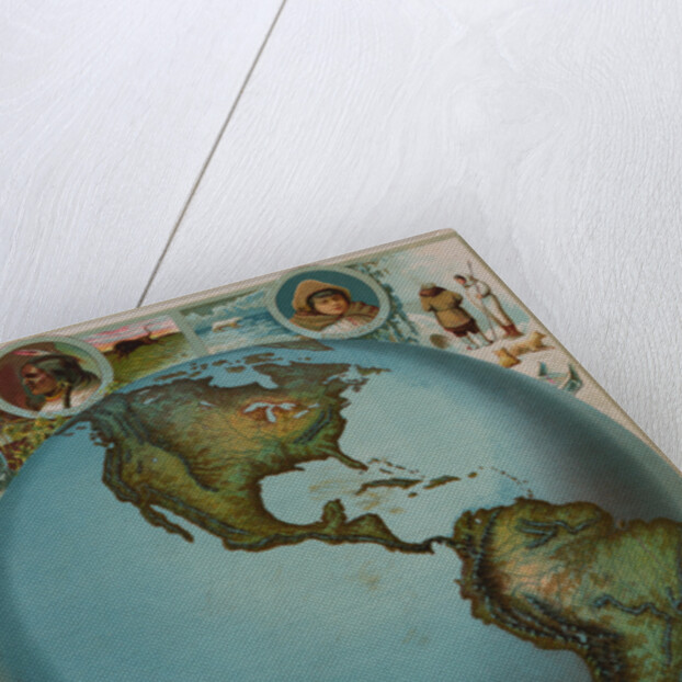 Map of the Americas by Anonymous