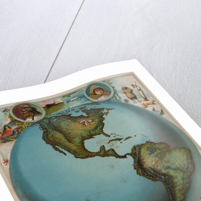 Map of the Americas by Anonymous