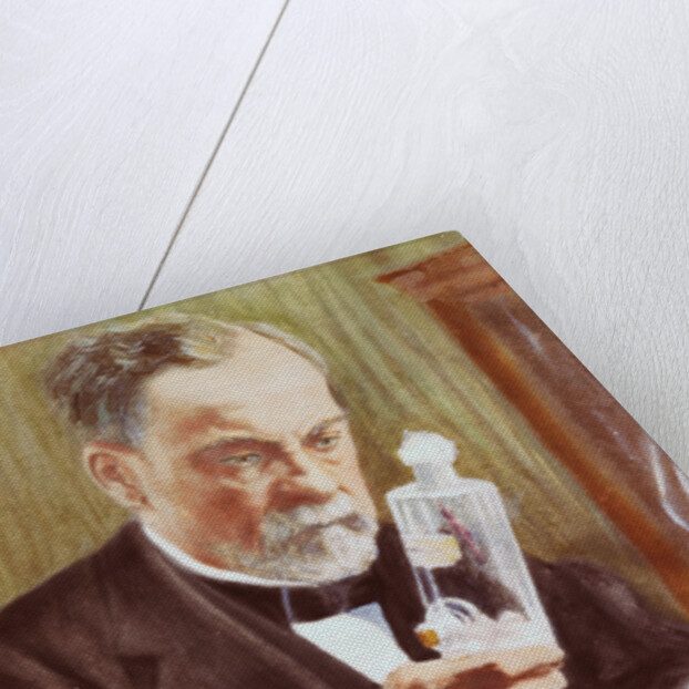 Detail of Louis Pasteur in His Laboratory by Albert Edelfelt