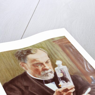 Detail of Louis Pasteur in His Laboratory by Albert Edelfelt