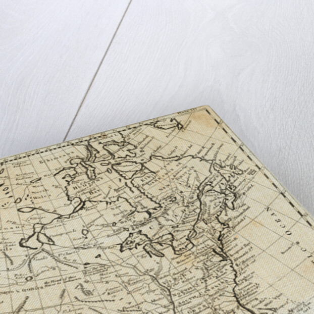 Map of North America by Anonymous