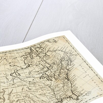 Map of North America by Anonymous