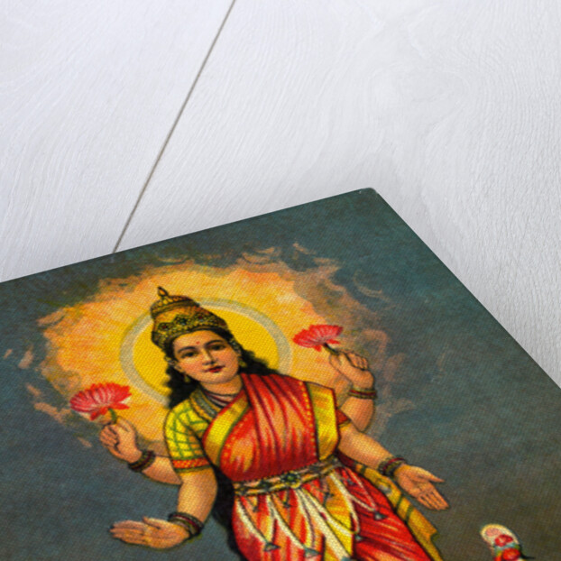 Portrait of Laskshmi by Anonymous