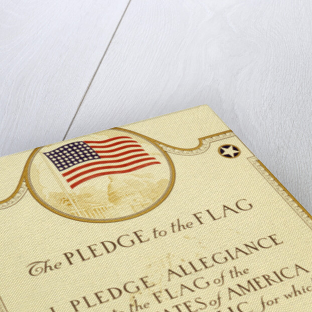 The US Pledge of Allegiance by Anonymous